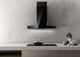 Elica Iconic Series Haiku 36" Black Glass Wall Mounted Range Hood-1
