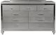 New Classic® Home Furnishings Valentino Silver Dresser and Mirror Set-3