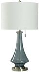 StyleCraft Austin Allen James Ocean Blue Table Lamp-0