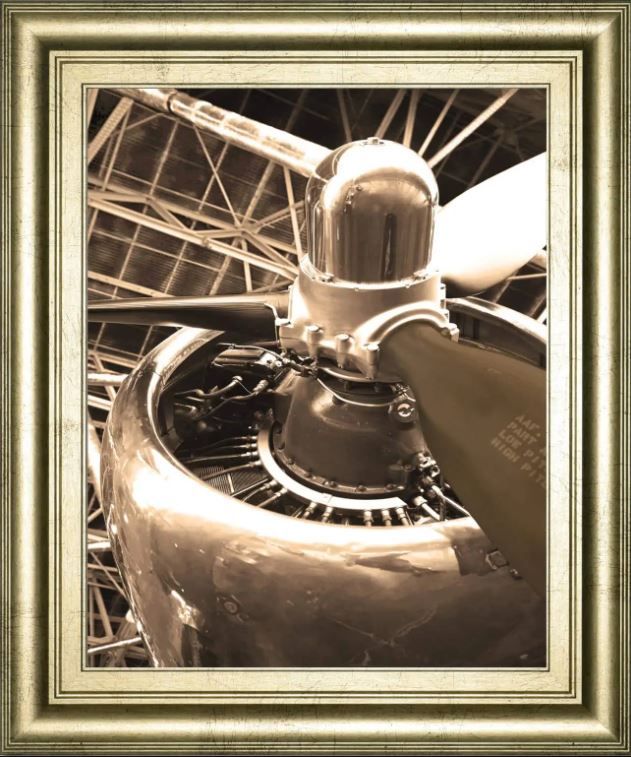 Classy Art Dc4 Aircraft by Danita Delimont Framed Print Wall Art-0