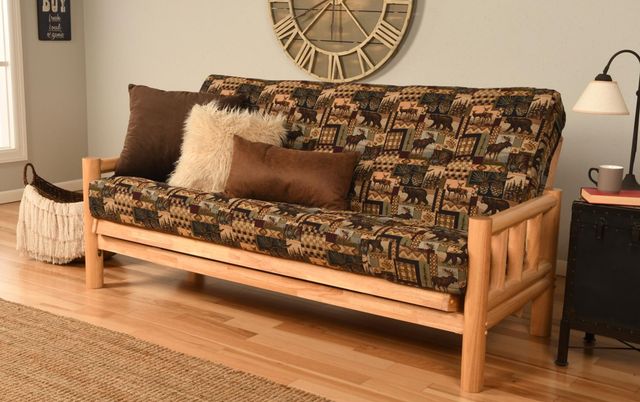 Kodiak Furniture Peter's Cabin 8" Coil Hinged Innerspring Full Futon Mattress -2