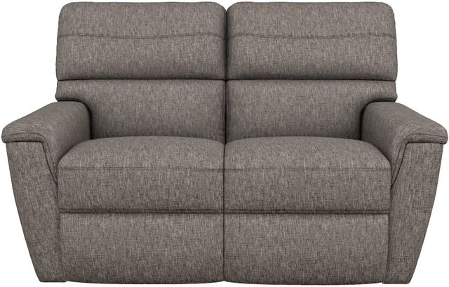 La-Z-Boy® Ava Onyx Manual Reclining Loveseat-1