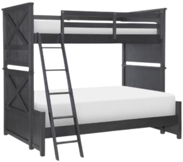 Legacy Classic Flatiron Midnight Youth Twin/Twin Bunk Bed-0
