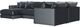 Jackson Furniture Remington 5-Piece Slate U-Shape Sectional-1