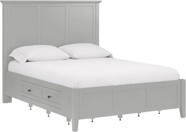 Modus Furniture Grace Elephant Gray Eastern King Platform Storage Bed-0
