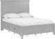Modus Furniture Grace Elephant Gray Eastern King Platform Storage Bed-0