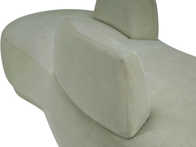 Meridian Furniture Argyle Mint Chenille Fabric Chaise-3