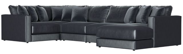 Jackson Furniture Remington 5-Piece Slate U-Shape Sectional and Chaise-0