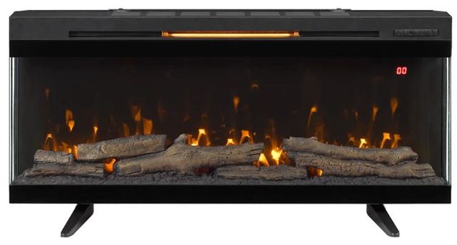 ClassicFlame® 42” Black Wall Mounted Electric Fireplace-3
