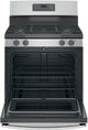 GE® 30" Stainless Steel Freestanding Gas Range-4
