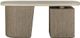 Classic Home Angus Antique White/Distressed Gray 70" Desk-4