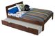 Woodcrest Dark Chocolate Single Full Bed-1