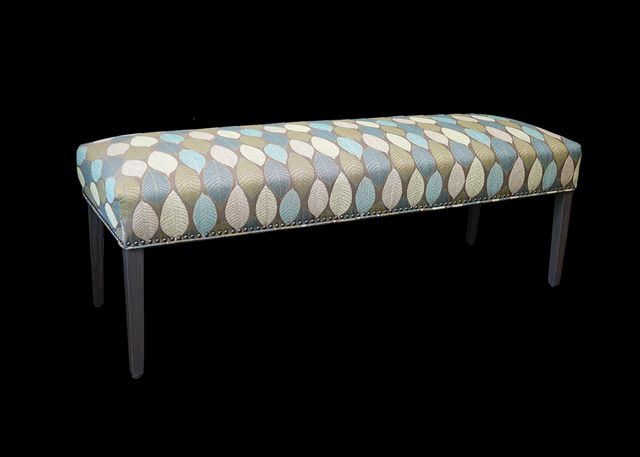 Door County Melanie 48” Uph. Backless Bench  20”D x 22“H-0