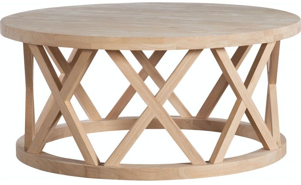 John Thomas Furniture® Customizable Select Ceylon Unfinished Round ...