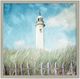 Stylecraft Lighthouse on the Hill Blue/Green Wall Art-0