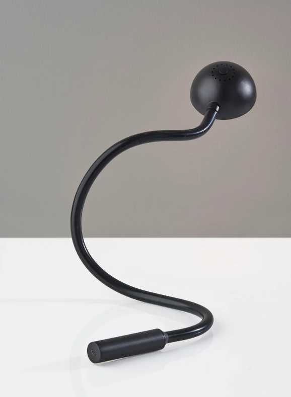 Adesso® Cobra Black LED Desk Lamp-1