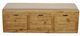 Million Dollar Rustic Wax Orlando Brown Bench-0