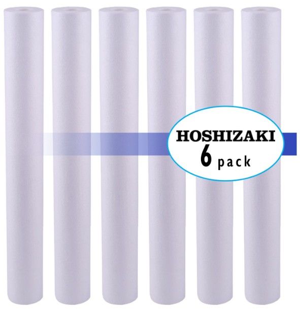 Hoshizaki 2.5" White 6-Piece Prefilter Cartridges-0