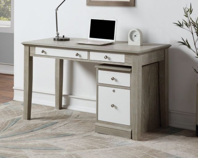 Winners Only® Berkeley Gray Oak/White Mobile File-1