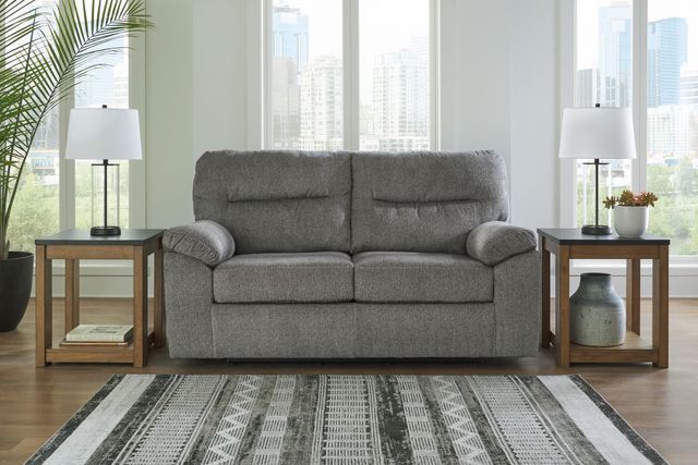 Signature Design by Ashley® Bindura Mineral Glider Loveseat-0