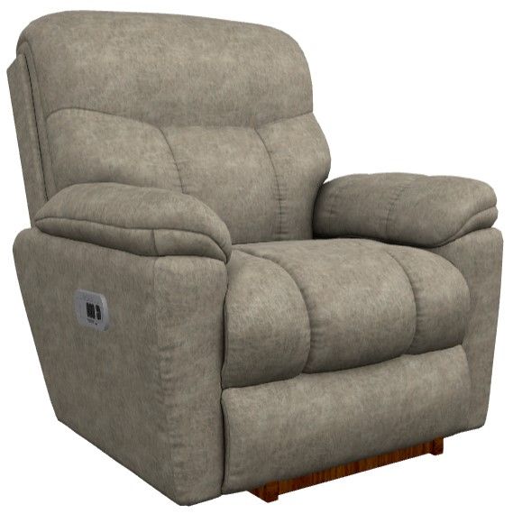 La-Z-Boy® Morrison Sable Power Rocking Recliner with Headrest-0