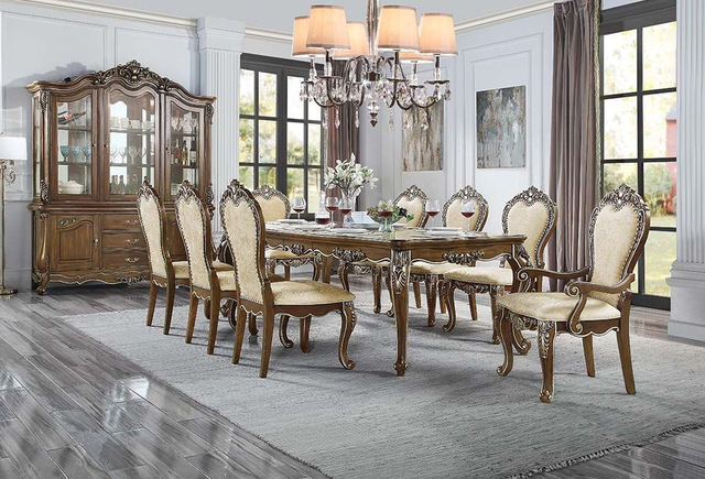 ACME Furniture Latisha Antique Oak Dining Table-1