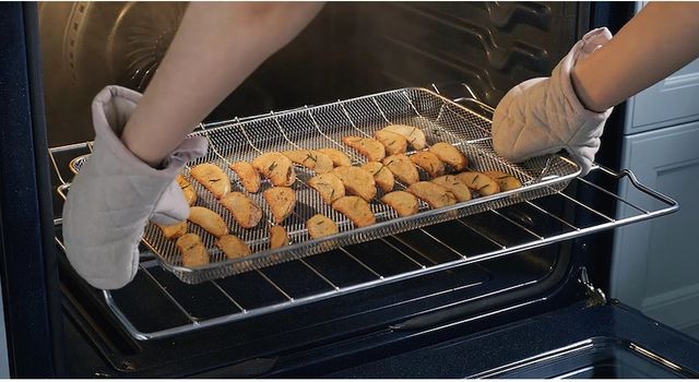 Samsung Stainless Steel Air Fry Tray-2