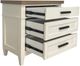 Parker House® Americana Modern Cotton Nightstand with Charging Station-4
