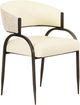 TOV Furniture Tatum Black/Cream Dining Chair-0