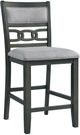 Elements International Amherst Gray Counter Side Chair-0