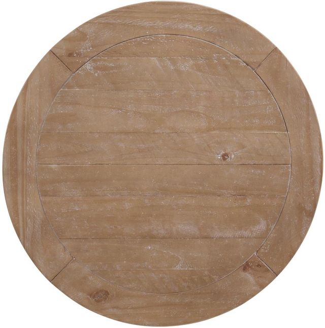 Martin Svensson Napa Driftwood End Table with Black Base-2