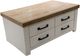 Signature Design by Ashley® Savonport Brown/White Rectangular Cocktail Table-0