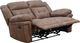 Steve Silver Co. Anastasia Cocoa Manual Reclining Loveseat-1