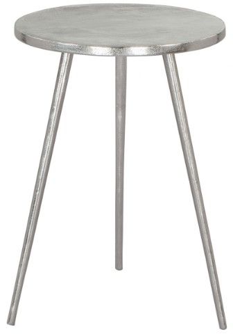 Zuo® Modern Politik Silver Side Table-1
