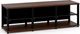 Salamander Designs® Synergy Triple 20 AV Cabinet-Dark Walnut/Black-0