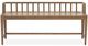 Magnussen Home® Lindon Belgian Wheat Arm Bench with Low Back-1