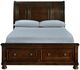 Millennium® by Ashley® Porter Rustic Brown Queen Storage Sleigh Bed-2