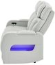 Global Furniture USA U8611 Blanched Silver Power Reclining Sofa with LED-4