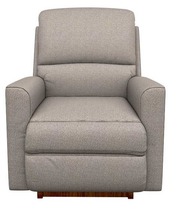 La-Z-Boy® Wynne Stone Power Rocking Recliner with Headrest and Lumbar-1