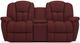La-Z-Boy® Maverick Claret Power Wall Reclining Loveseat with Console-0