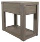 Riverside Furniture Riata Gray Wash Chairside Table-3
