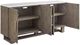 Signature Design by Ashley® Loyaska Grayish Brown/White 68" TV Stand-4