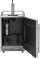Silhouette® 6.51 Cu. Ft. Stainless Steel Outdoor Built In Keg Cooler-1