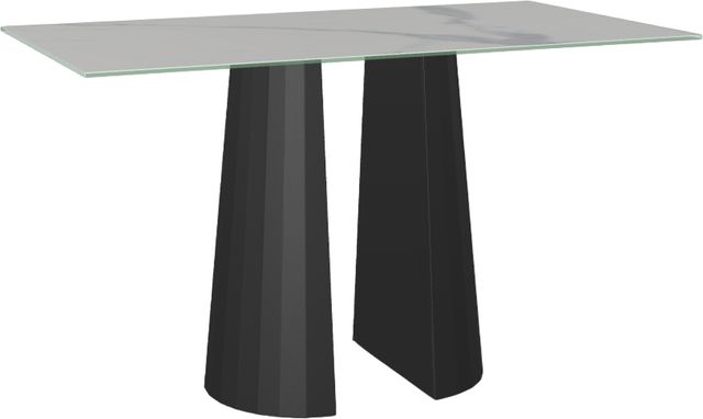 Amisco Customizable Gemma Italian Porcelain 72" Bar Height Table-0