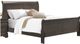 Mazin Furniture Mayville Stained Gray Full Sleigh Bed-1