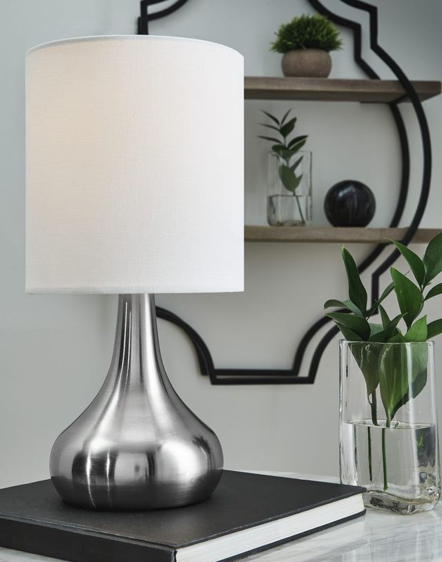 Signature Design by Ashley® Camdale 2-Piece Silver Table Lamp Set-3