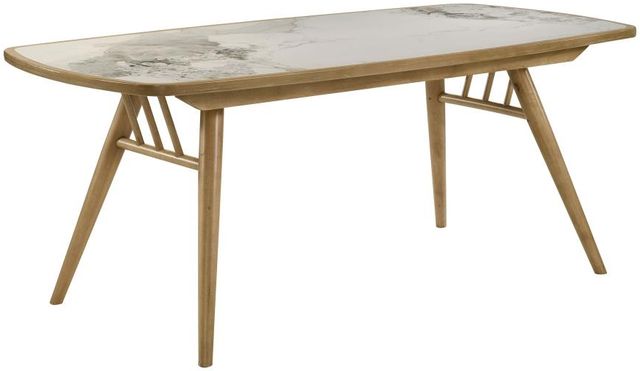 Coaster® Croyden Weathered Natural Rectangular Dining Table-0