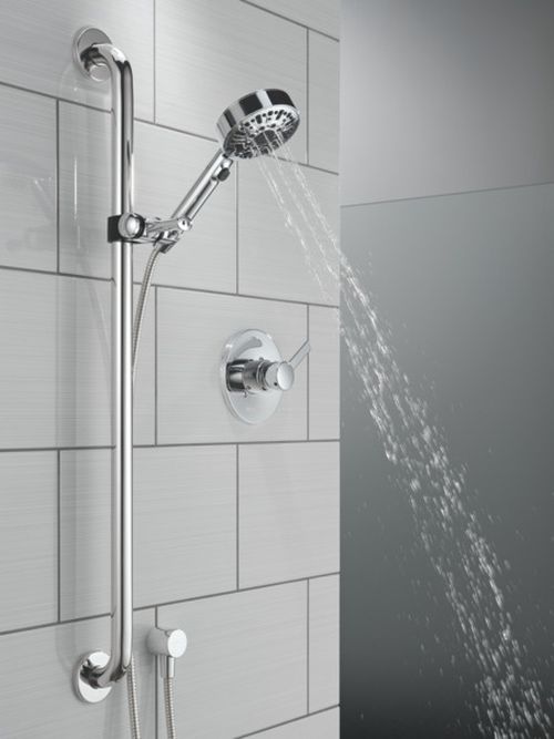Peerless Precept® Chrome Valve Only and Hand Shower-2