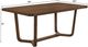 Crown Mark Salerno Brown Dining Table-2
