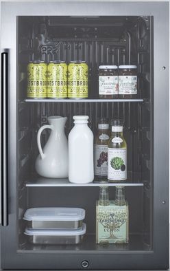 Summit® Commercial 19" 3.1 Cu. Ft. Stainless Steel Beverage Center-1
